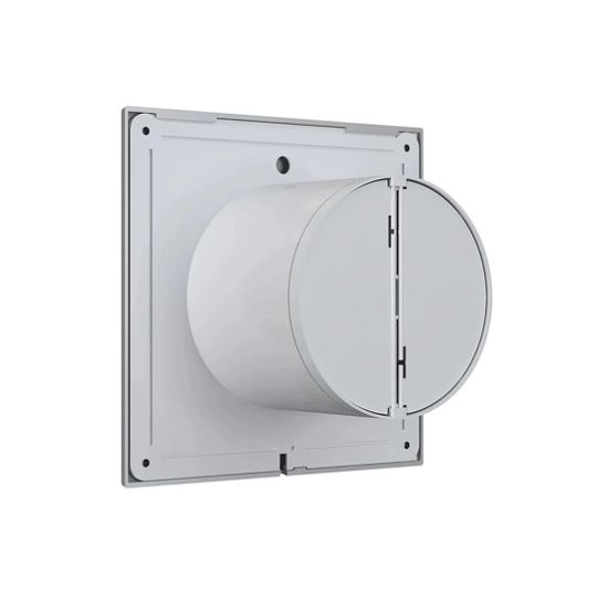 Вентилятор осевой вытяжной SLIM 4C gray metal, D100