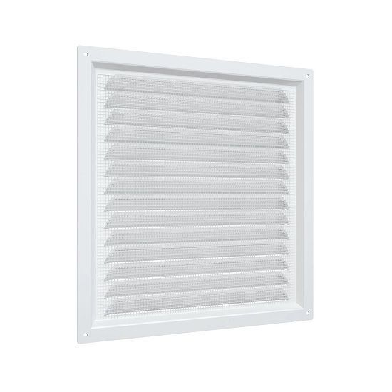Решетка вентиляционная 2525МЭ (250х250  белая)