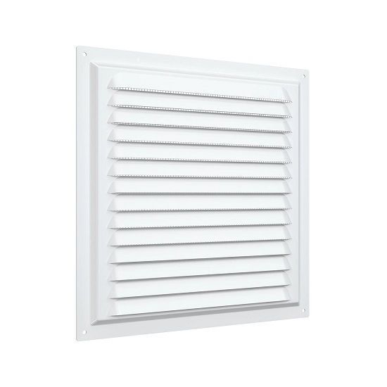 Решетка вентиляционная 2525МЭ (250х250  белая)