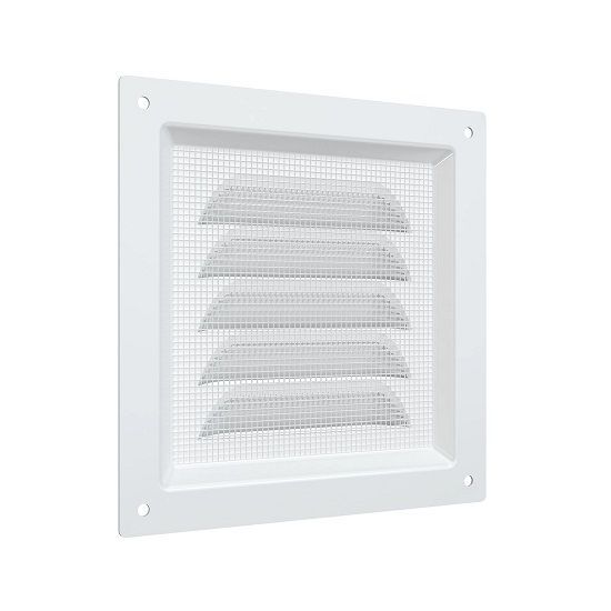 Решетка вентиляционная 1212МЭ (125х125  белая)