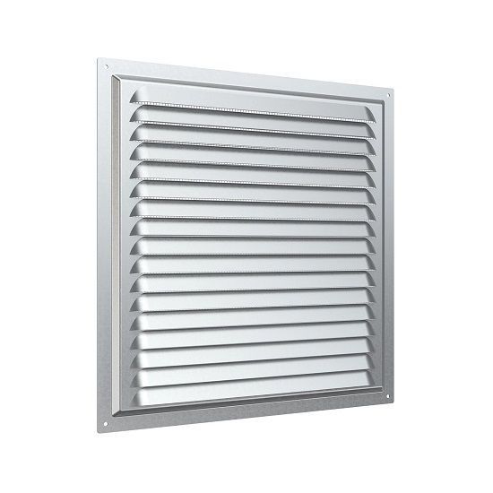 Решетка вентиляционная 3030МЦ (300х300  оцинкованная)