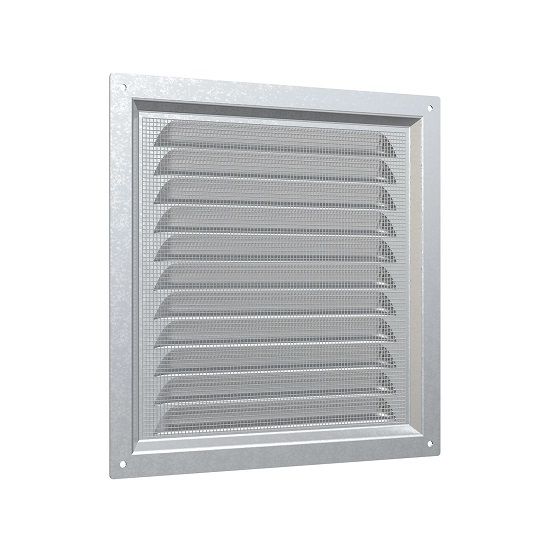 Решетка вентиляционная 2020МЦ (200х200  оцинкованная)
