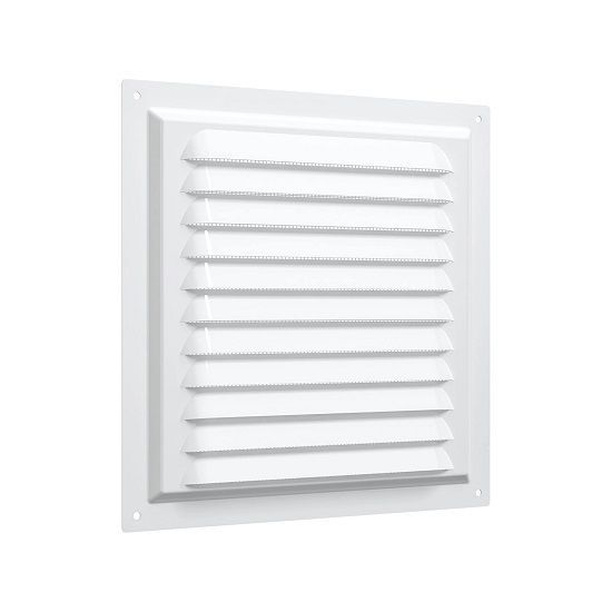 Решетка вентиляционная 2020МЭ (200х200  белая)