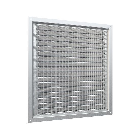 Решетка вентиляционная 3030МЦ (300х300  оцинкованная)