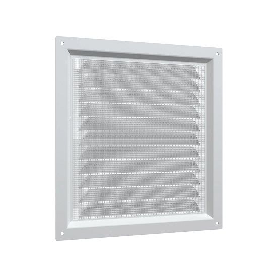 Решетка вентиляционная 2020МЭ (200х200  белая)