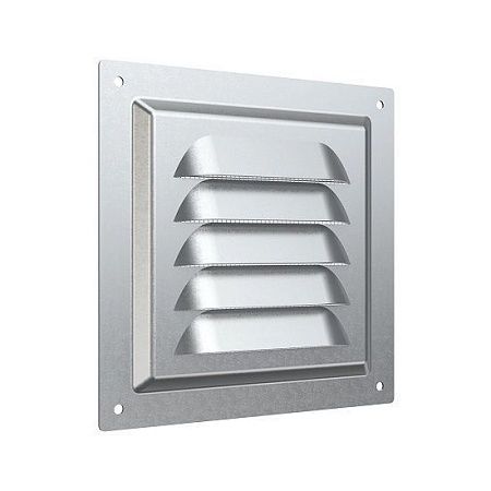 Решетка вентиляционная 1212МЦ (125х125  оцинкованная)