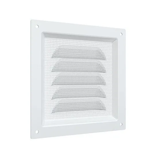 Решетка вентиляционная 1212МЭ (125х125  белая)