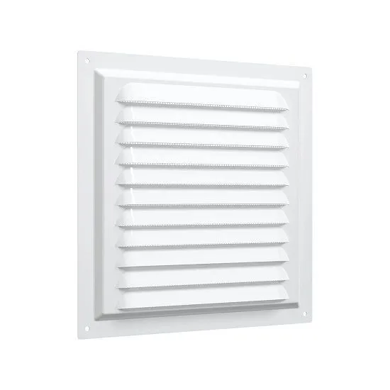 Решетка вентиляционная 2020МЭ (200х200  белая)