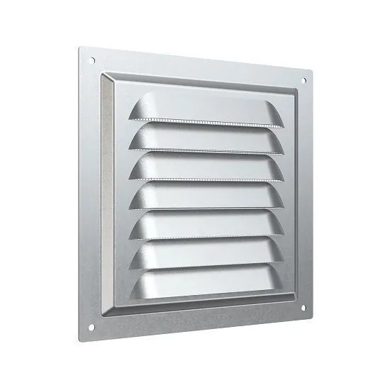 Решетка вентиляционная 1515МЦ (150х150  оцинкованная)