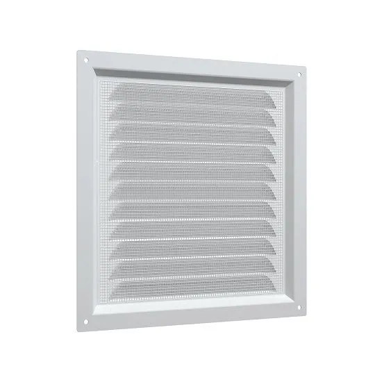 Решетка вентиляционная 2020МЭ (200х200  белая)